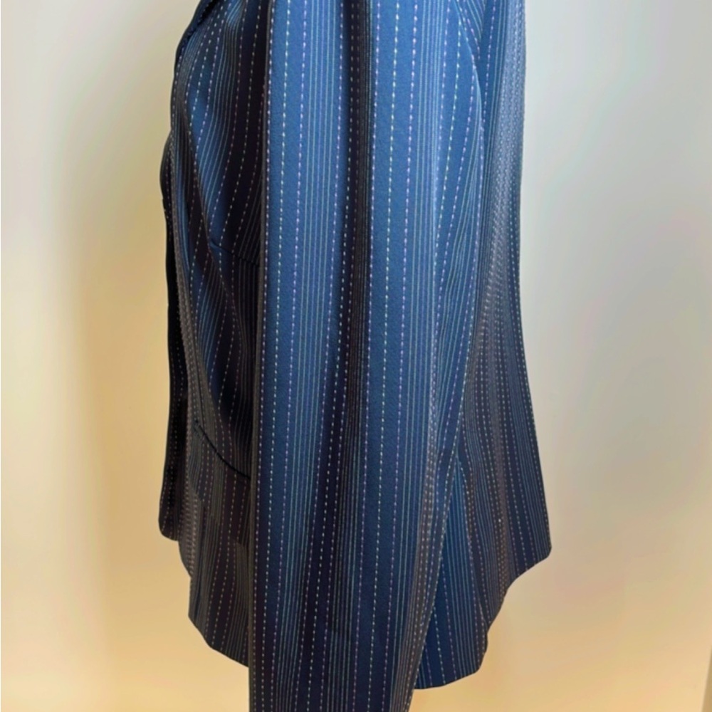 Courtenay Blue Pinstripe Blazer - Picture 7 of 13